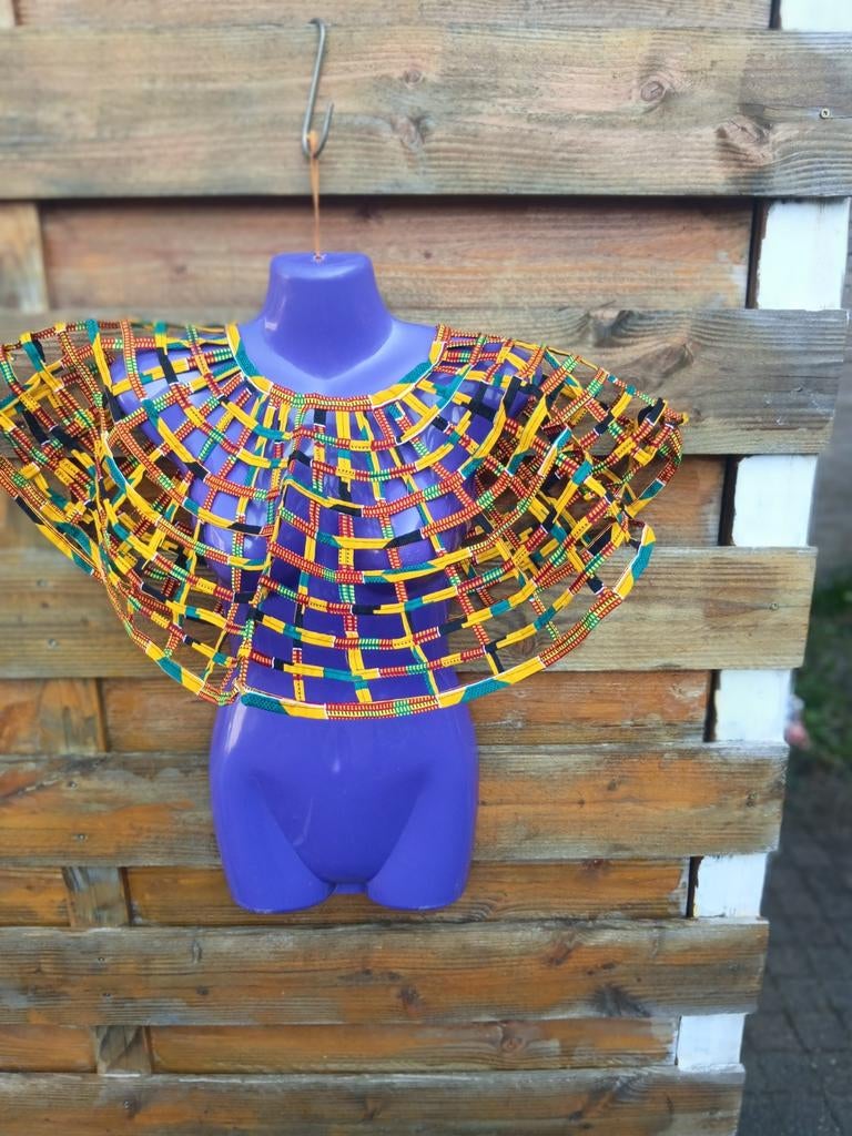 Cape 28 cm lang kente nieuwe collectie Ghana, Ophalen of Verzenden, Nieuw