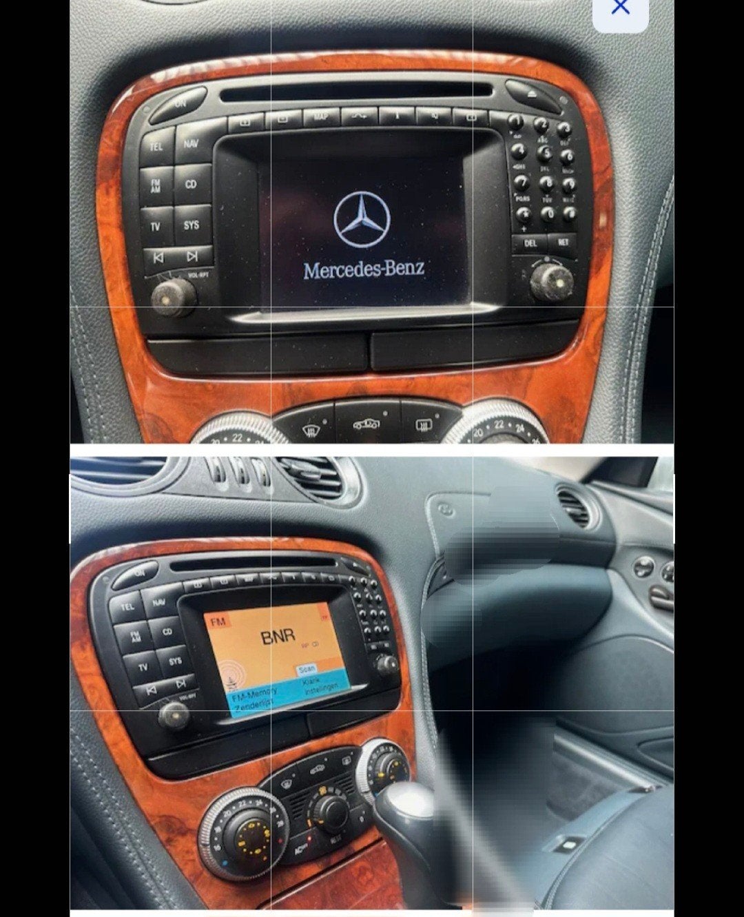 Mercedes SL R230 500 SL COMAND 2.0-E Head Unit, Auto diversen, Ophalen of Verzenden, Gebruikt