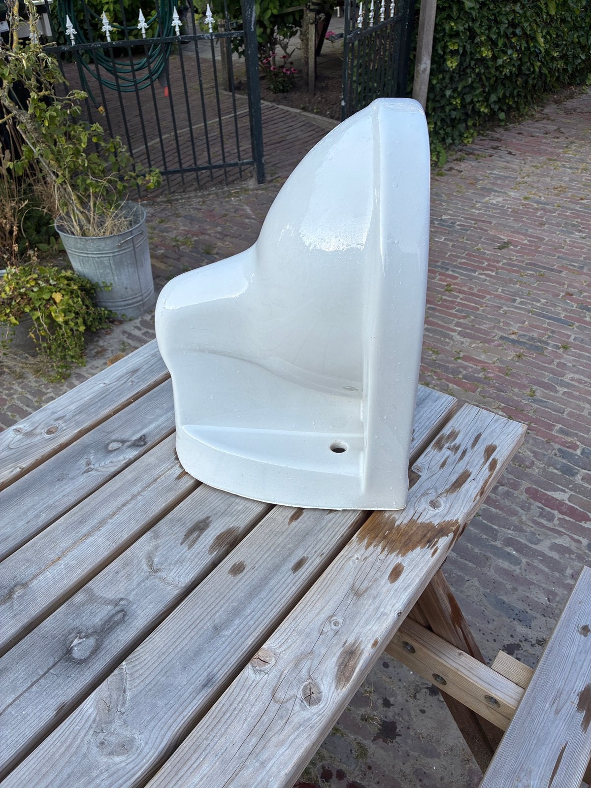 Wc pot, Doe-het-zelf en Verbouw, Sanitair, Ophalen, Gebruikt, Steen, Toilet