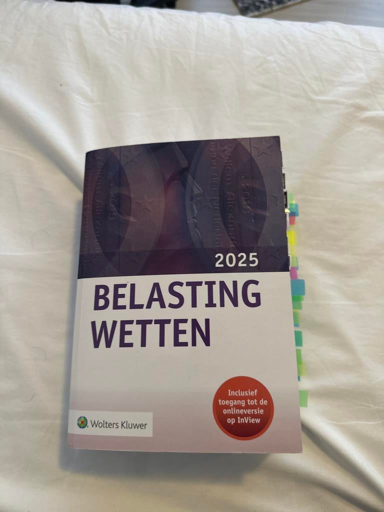Pocket belastingwettenbundel 2025, Ophalen of Verzenden, Gamma, Gelezen, WO