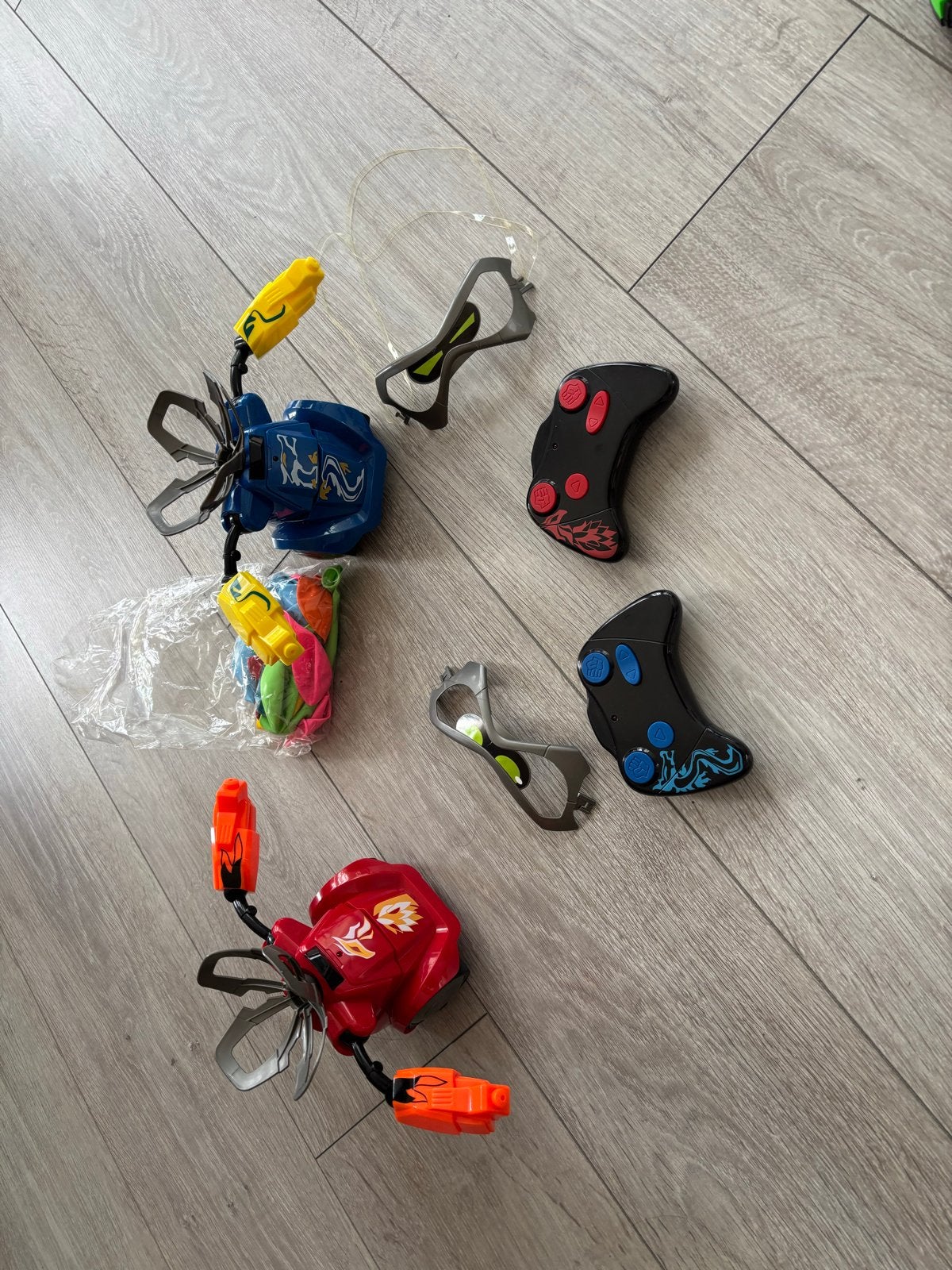 2x Robo Kombat speelgoed met afstandsbediening, Ophalen, Gebruikt, Jongen of Meisje