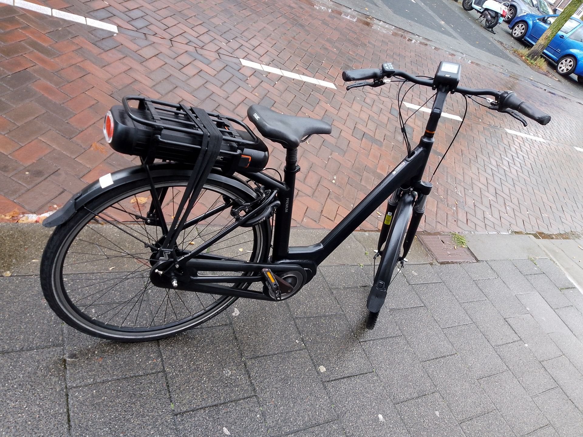 Qwic Premium d49 elektrische fiets middenmotor +lage km!, Gebruikt, -, -, 47 tot 51 cm