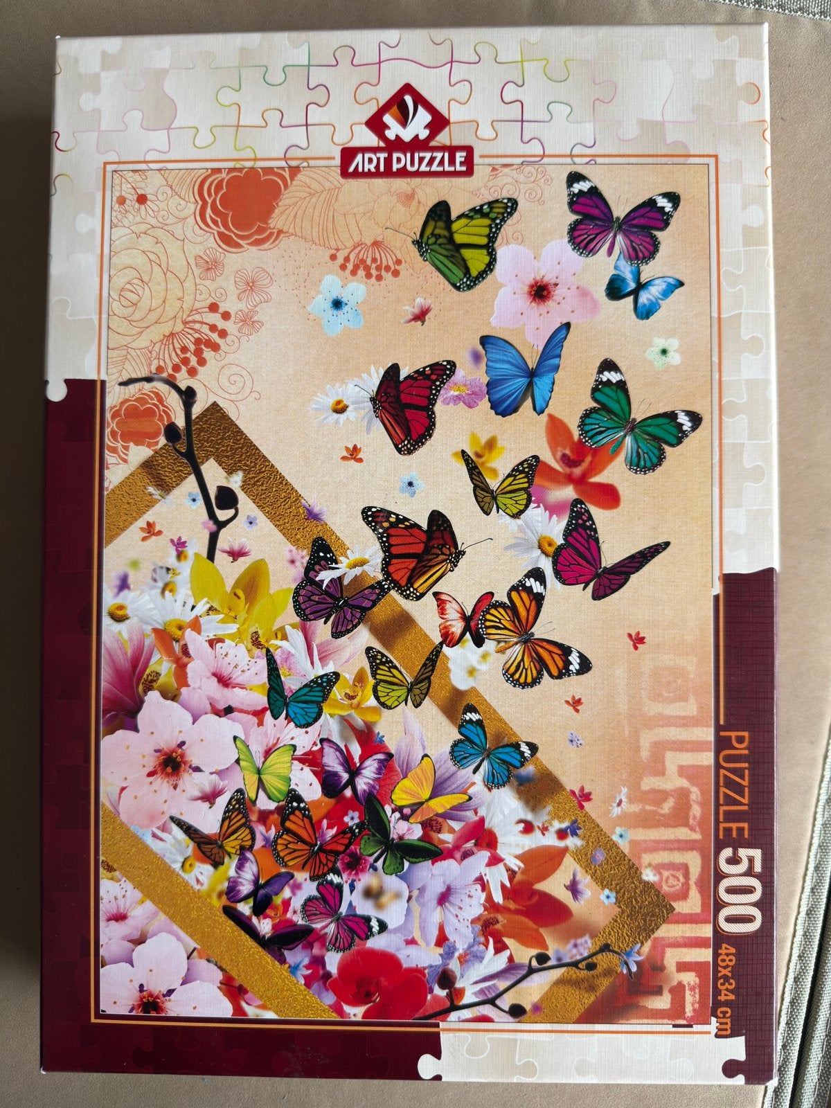 Puzzel 500 stukjes Spring Breeze ! Art Puzzle, Ophalen of Verzenden, Zo goed als nieuw, Legpuzzel