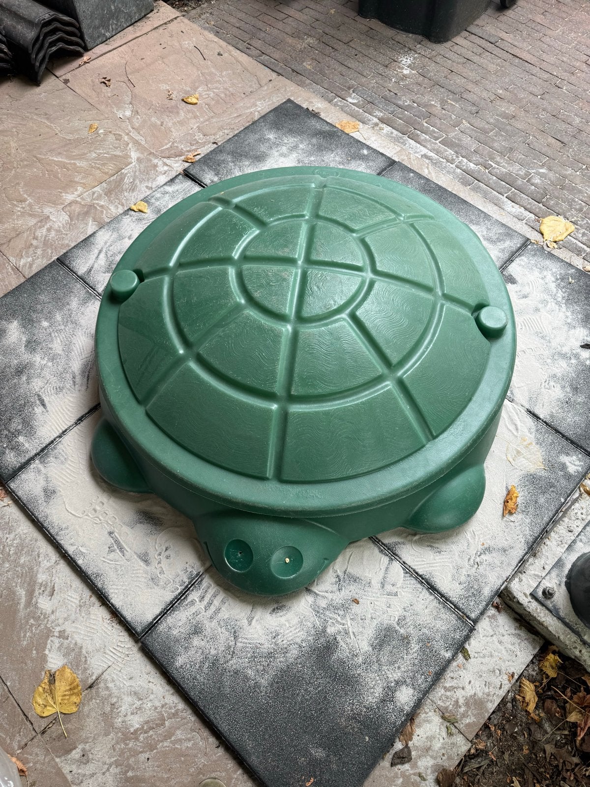 Schildpad zandbak met deksel, Kinderen en Baby's, Ophalen, Gebruikt
