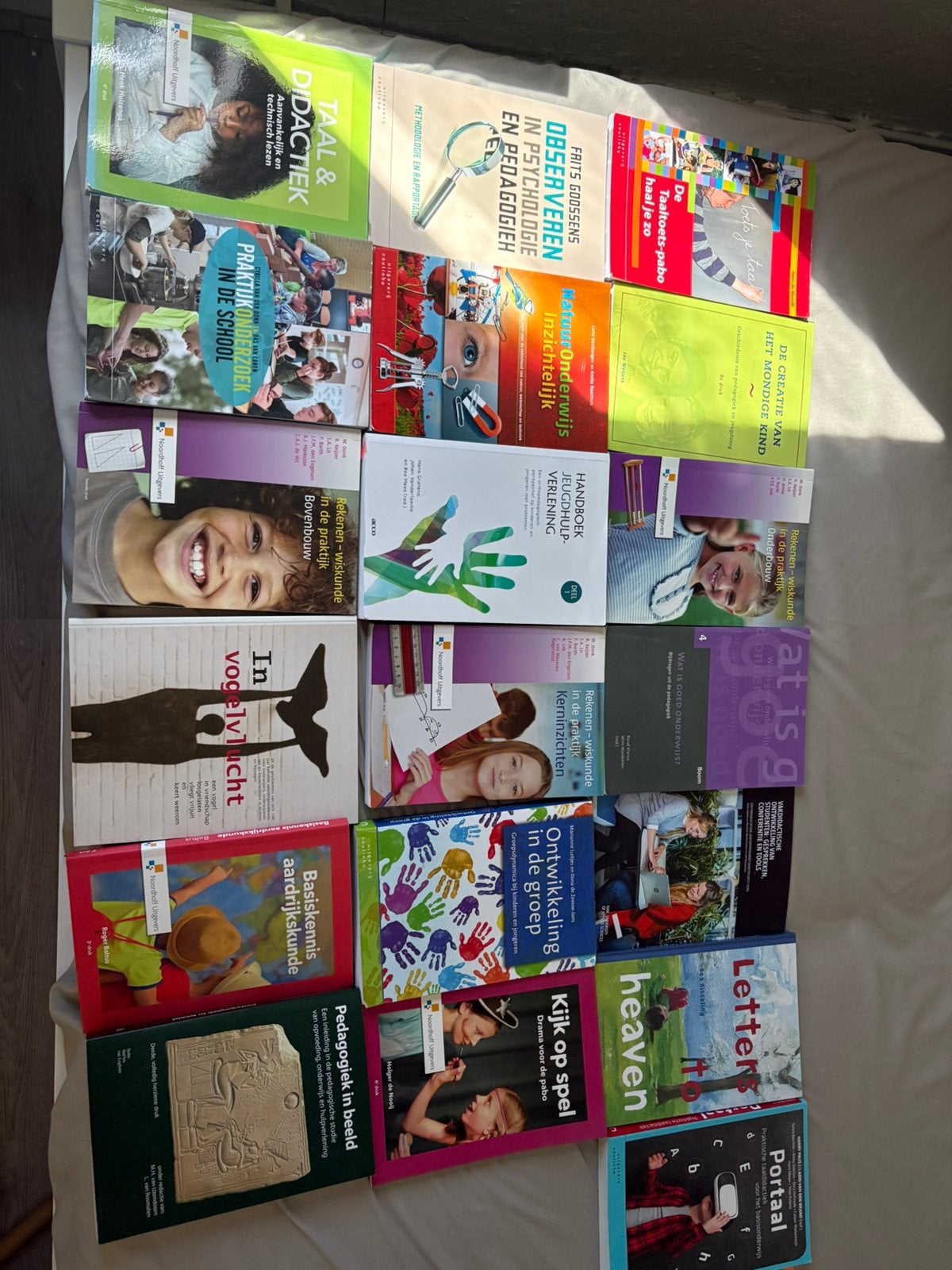 Paboschool boeken jaar 1-4, Boeken, Ophalen, Zo goed als nieuw, School, Studie en Wetenschap