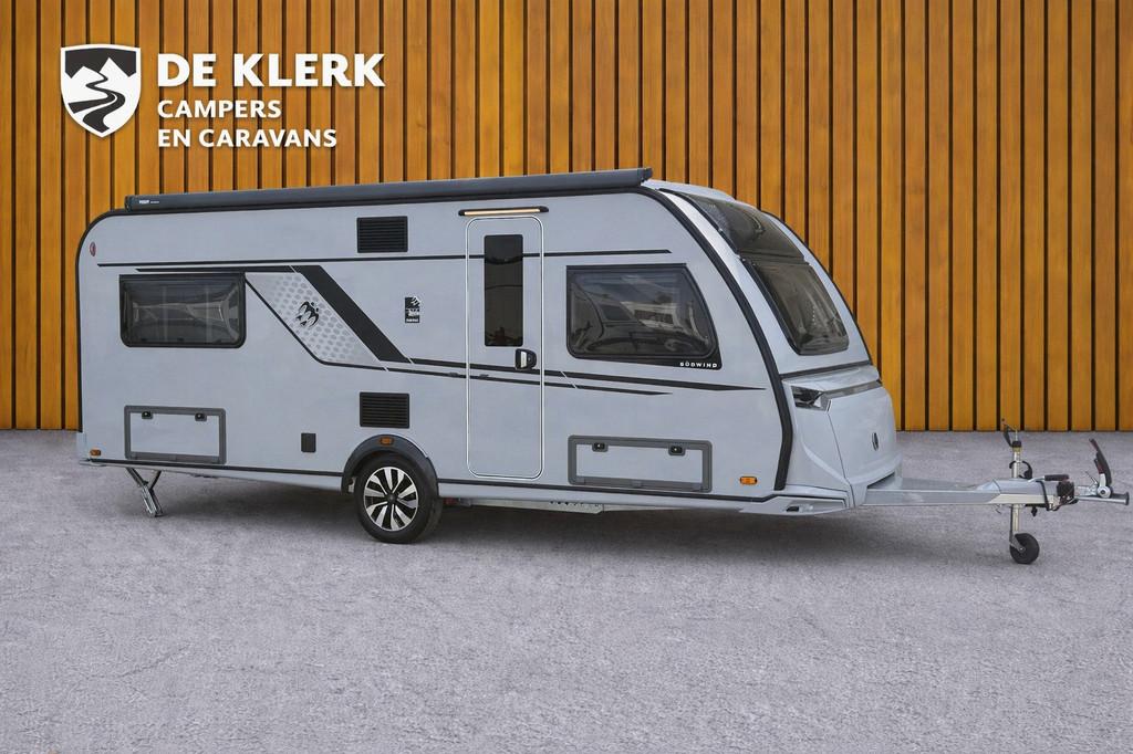 Knaus SUDWIND 580 UF Black Selection Campo vollo Grey / 50%, Caravans en Kamperen, Caravans, 7 tot 8 meter, Bedrijf, Info@deklerkcaravans.nl