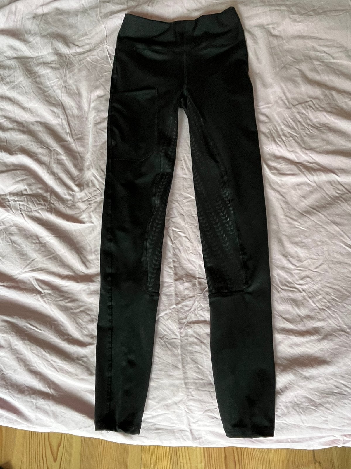 Paardrij legging 34 zwart, Dieren en Toebehoren, Dressuur, XS, Ophalen of Verzenden, Zo goed als nieuw