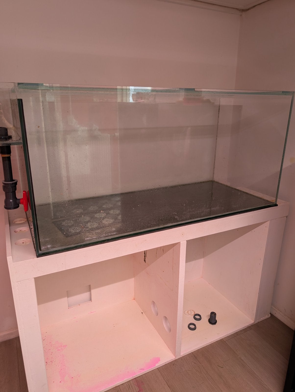 Aquarium 1000L oud zeeaquarium + sump zie omschrijving, Dieren en Toebehoren, Ophalen, Zo goed als nieuw, Leeg aquarium