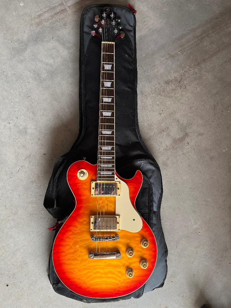 Samick Greg Bennett Sun Burst Avion AV3, Muziek en Instrumenten, Snaarinstrumenten | Gitaren | Elektrisch, Ophalen, Gebruikt, Solid body