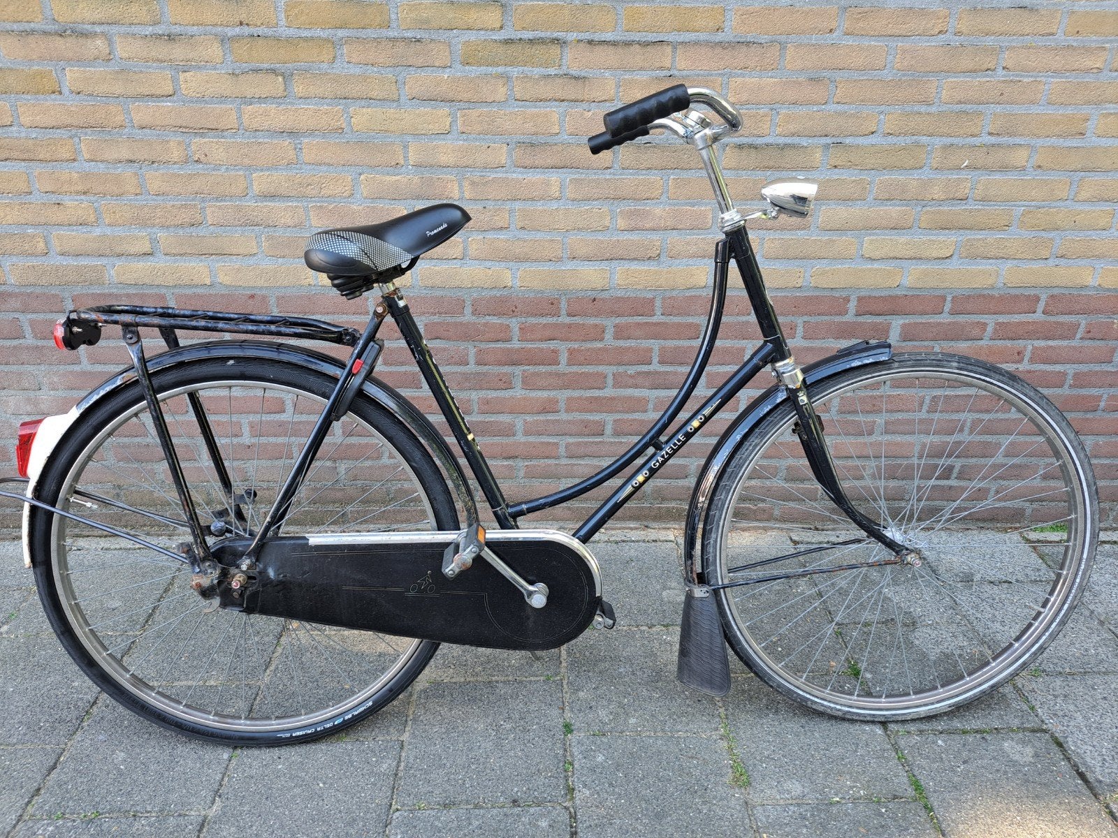 Gazelle populair stationsfiets, Ophalen, Terugtraprem, Gebruikt, 56 cm of meer
