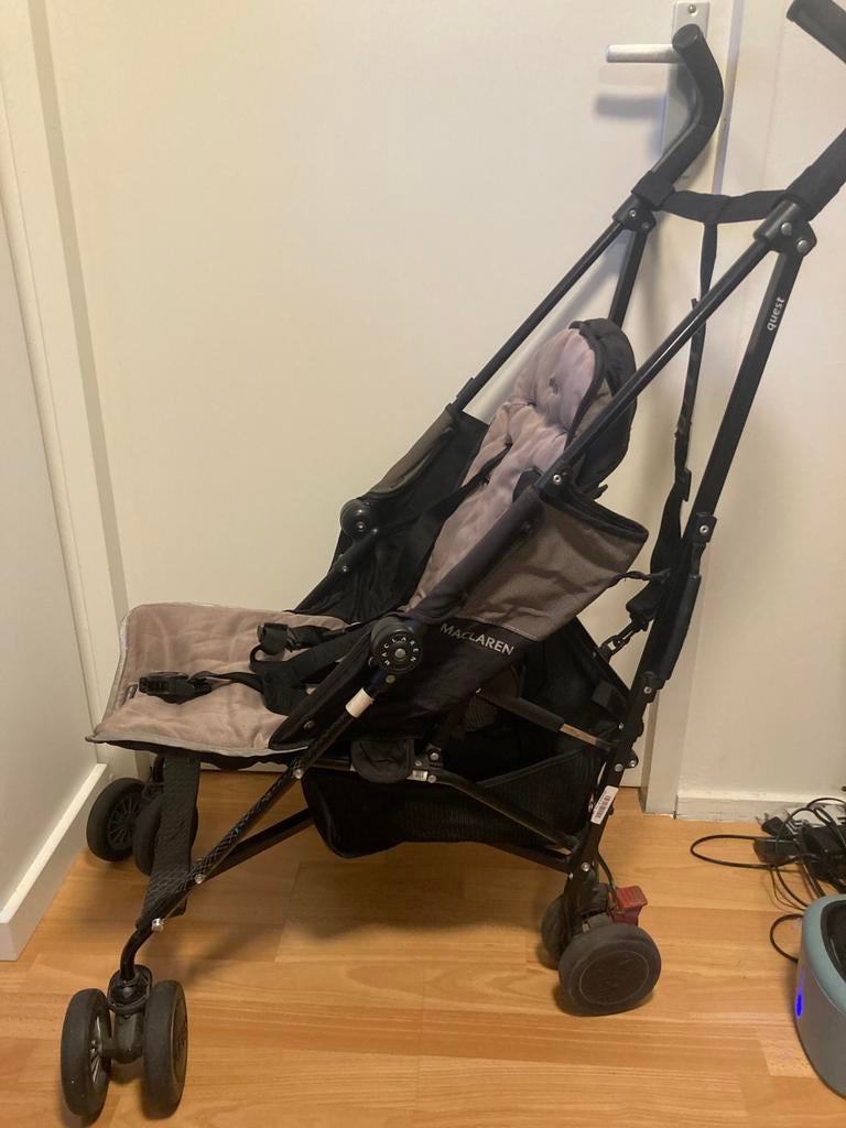 Maclaren Buggy Quest Zwart/Champagne, Ophalen, Gebruikt, Maclaren
