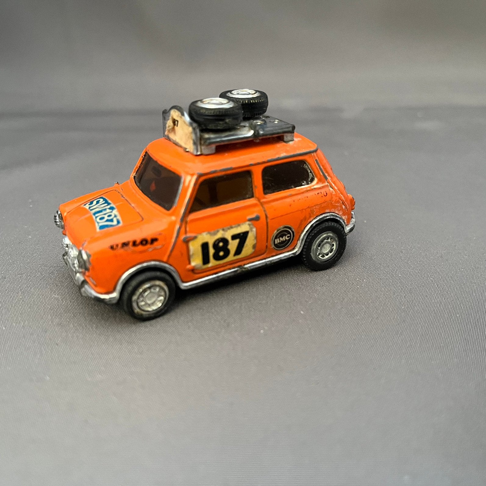 Vintage Playwell Hong Kong – BMC Mini Cooper S Rally (#187), Ophalen of Verzenden, Auto