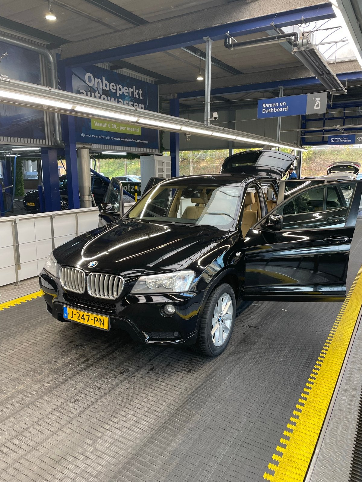 BMW X3 3.0 D Xdrive 30D AUT 2013 Zwart, Auto's, Automaat, 2993 cc, 258 pk, Zwart