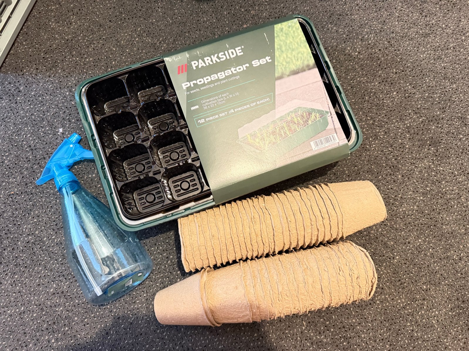 Parkside Propagator Set voor moestuin en kweek, Tuin en Terras, Kweekspullen, Ophalen, Nieuw, Kweekbak
