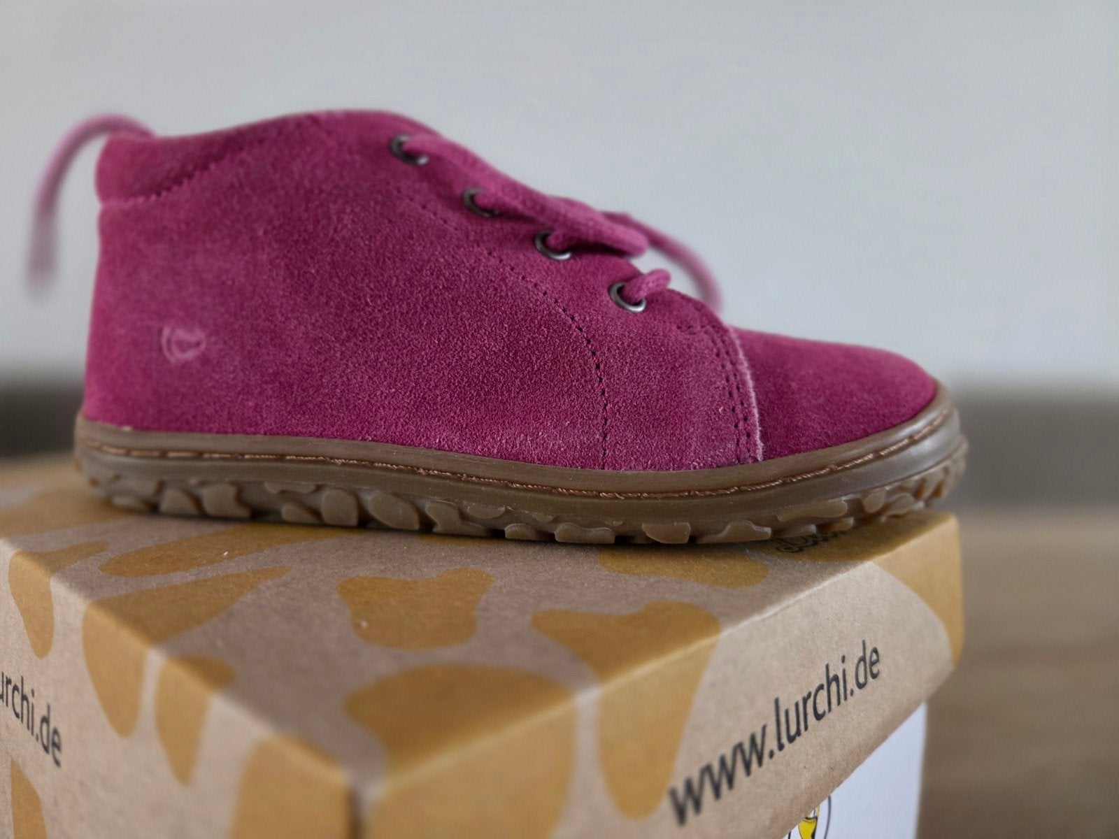 Lurchi schoenen (barefoot) fuchsia maat 25 - nieuw in doos, Ophalen, Meisje, Schoenen, Nieuw