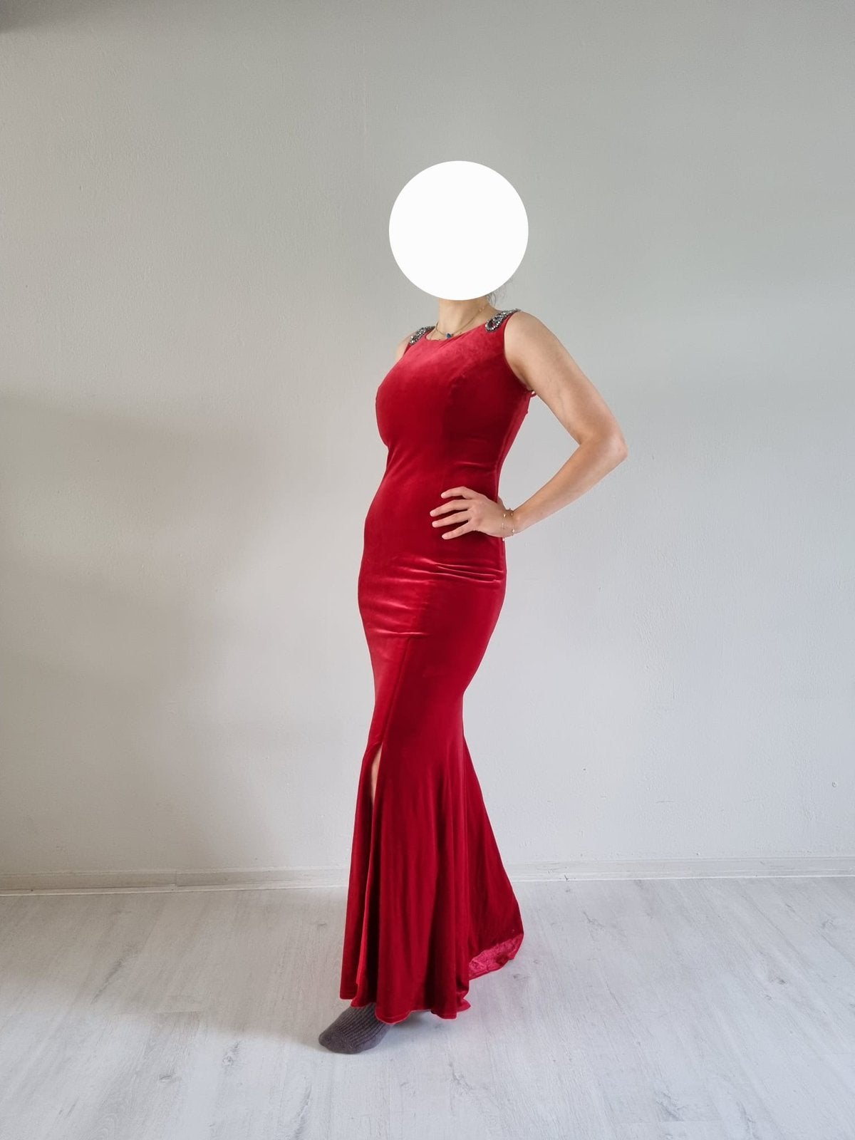 Gala avond jurk S, Ophalen of Verzenden, Zo goed als nieuw, Zwart, Galajurk