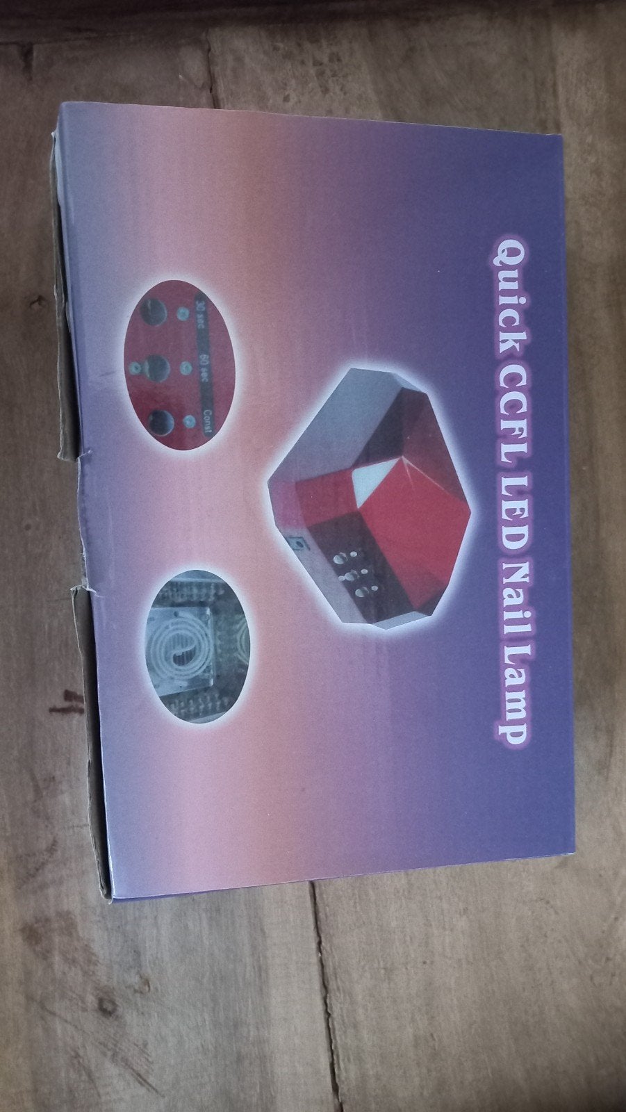 Quick CCFL LED Nagellamp voor Gel Nagels, Ophalen of Verzenden, Zo goed als nieuw
