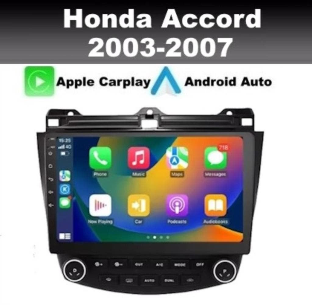 Honda Accord 2003-2007 navigatie android 14 wifi dab carplay, Ophalen of Verzenden, Nieuw