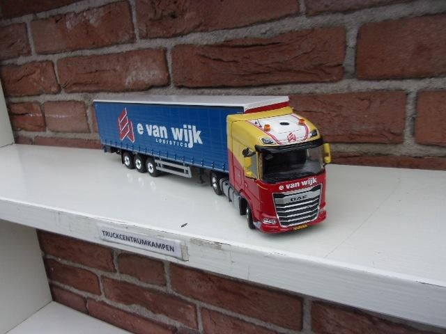Tekno  Daf  XG  4 x 2  van  E.  van  Wijk - Giessen., Ophalen of Verzenden, Nieuw, Bus of Vrachtwagen, Tekno