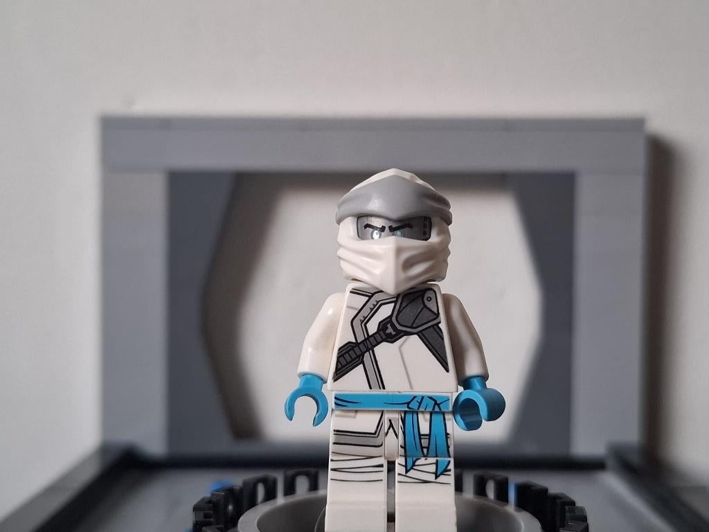 LEGO Ninjago - minifiguur - njo0537 - Zane, Lego, Ophalen of Verzenden, Zo goed als nieuw, Minifiguur