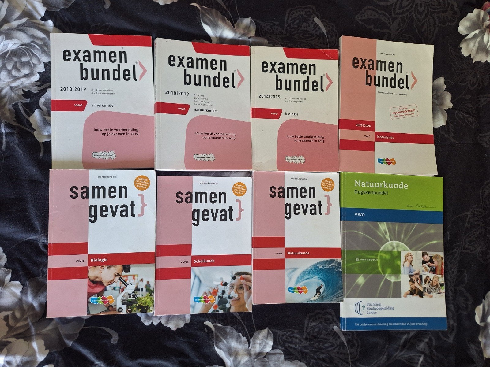 examenbundel en samengevat boeken bio, schk, nat, nederlands, Ophalen, Zo goed als nieuw, VWO, Nederlands
