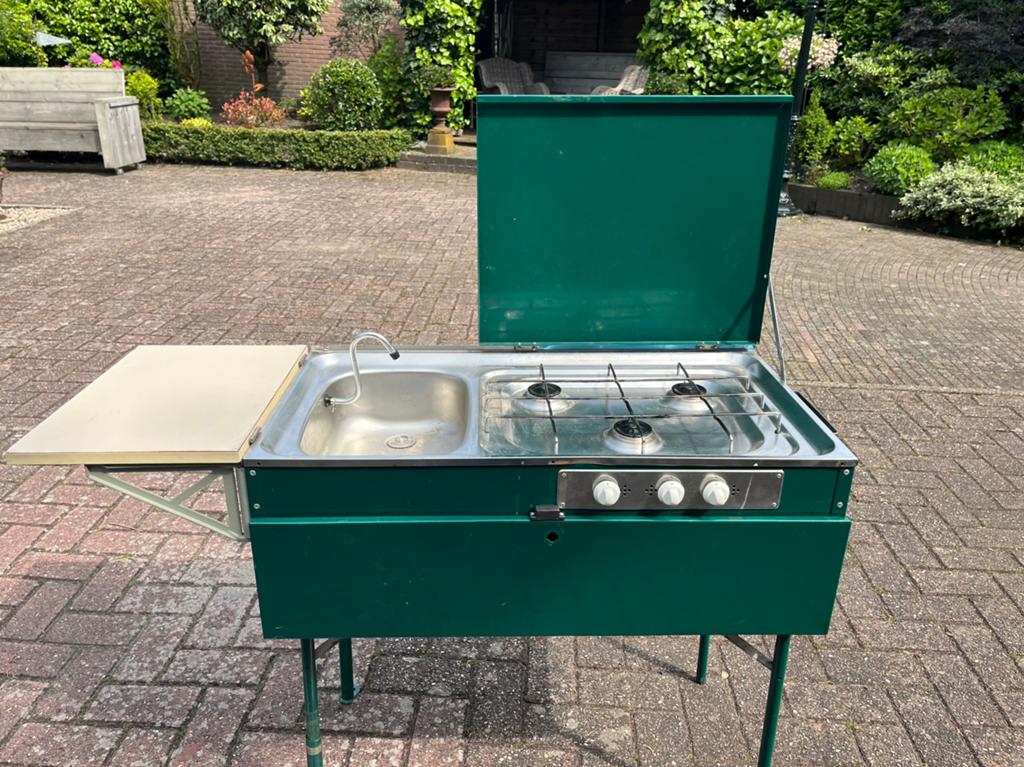 Bermkeuken 3 pits., Ophalen, Gebruikt