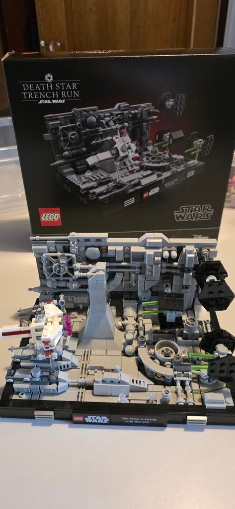 LEGO Star Wars 75329 Death Star Trench Run Diorama, Compleet, Star Wars, Lego, Ophalen of Verzenden