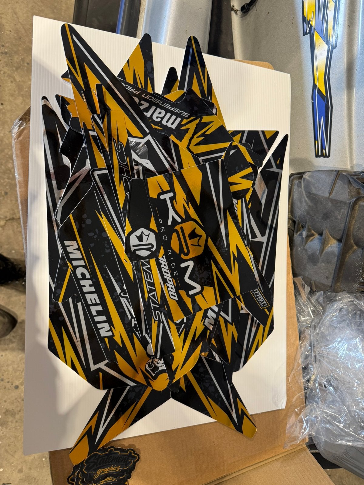 Derbi drd pro stickerset ttm disign, Ophalen, Zo goed als nieuw