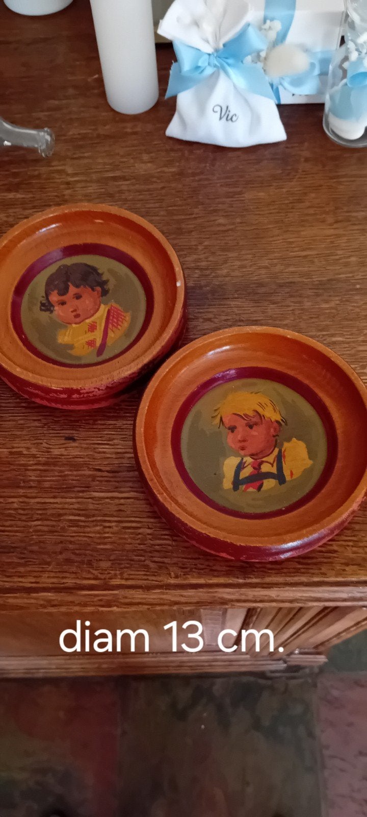 2 Miniatuur portretjes, Ophalen of Verzenden