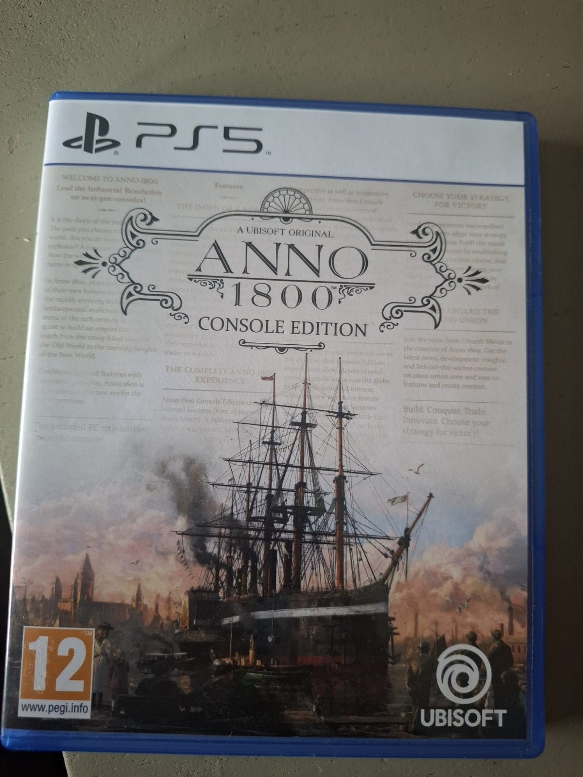 Anno 1800 Console Edition - PS5 - Zo goed als nieuw, Online, 1 speler, Ophalen of Verzenden, Zo goed als nieuw