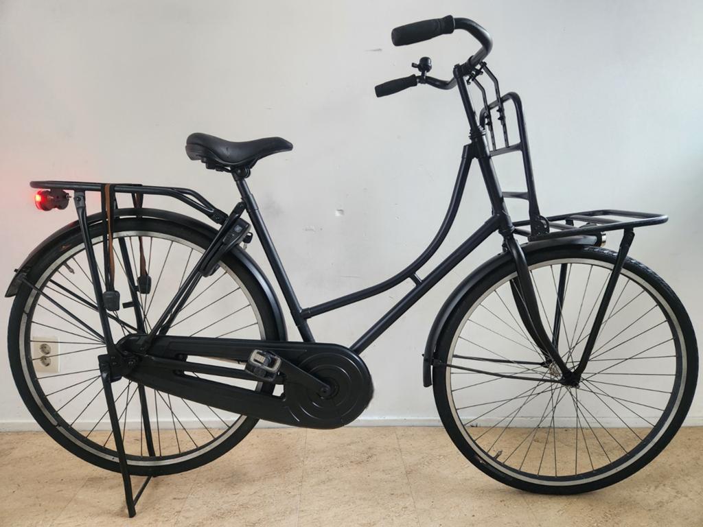 VERKOCHT |Popal cargo Omafiets damesfiets 28inch frame 53cm, Overige merken, Terugtraprem, Ophalen of Verzenden, 50 tot 53 cm