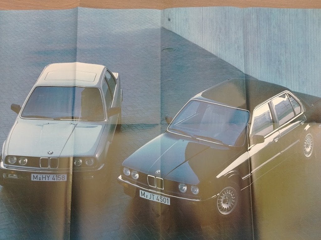 BMW 316,318,320,323i autofolder, Ophalen of Verzenden, Nieuw, BMW