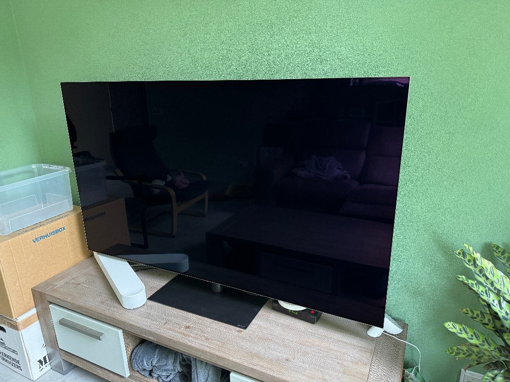 LG OLED evo G56LS 65" Zwart + muurbeugel, Ophalen, Zo goed als nieuw, 100 cm of meer, 4k (UHD)