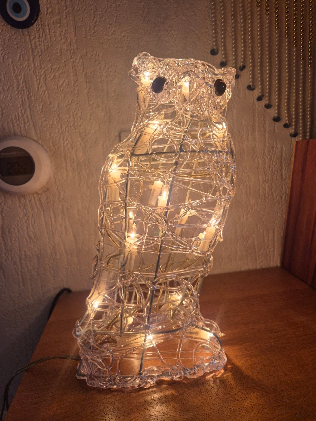 uil met verlichting, Ophalen of Verzenden, Zo goed als nieuw