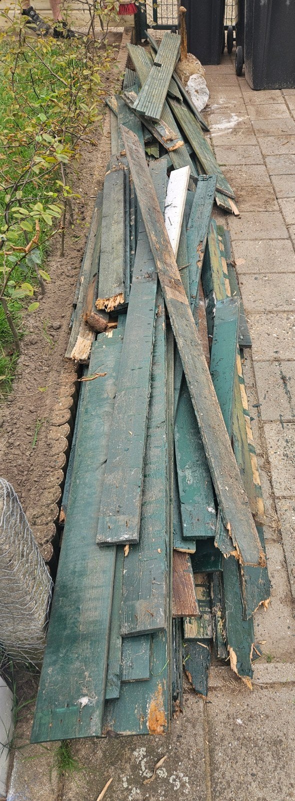 gratis hout sloophout/ brandhout, Ophalen of Verzenden