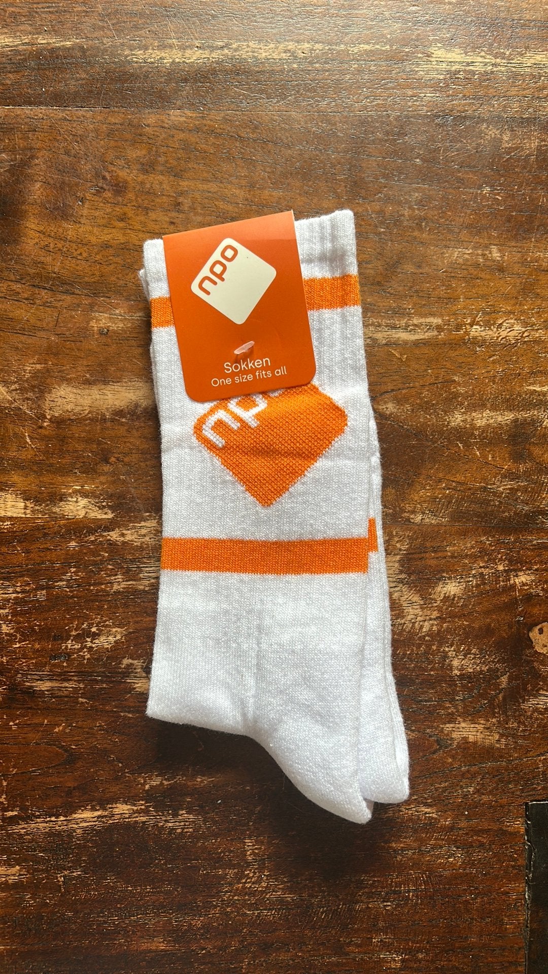 NPO Sokken, Ophalen of Verzenden, Nieuw, Overige maten, Wit