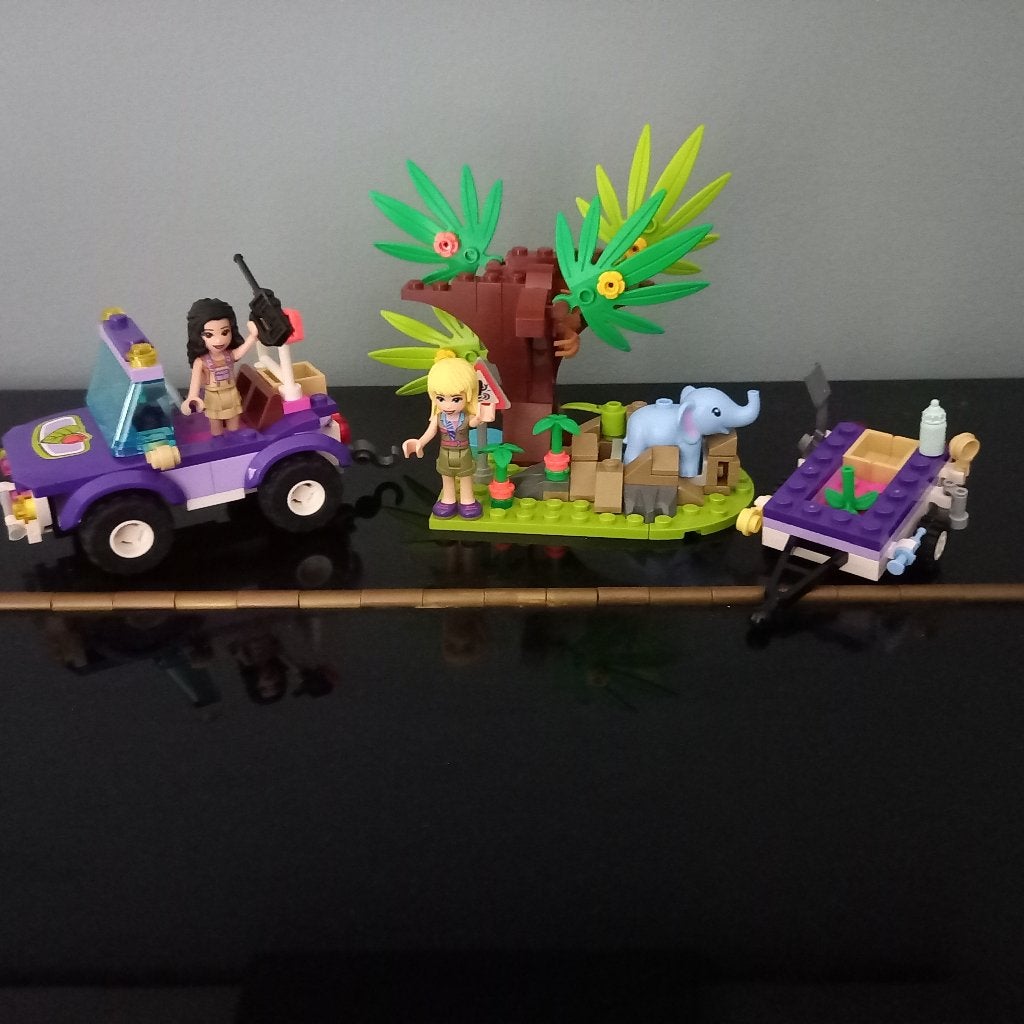 Lego friends 41421 Reddingsbasis babyolifant, Lego, Friends, Ophalen of Verzenden, Zo goed als nieuw