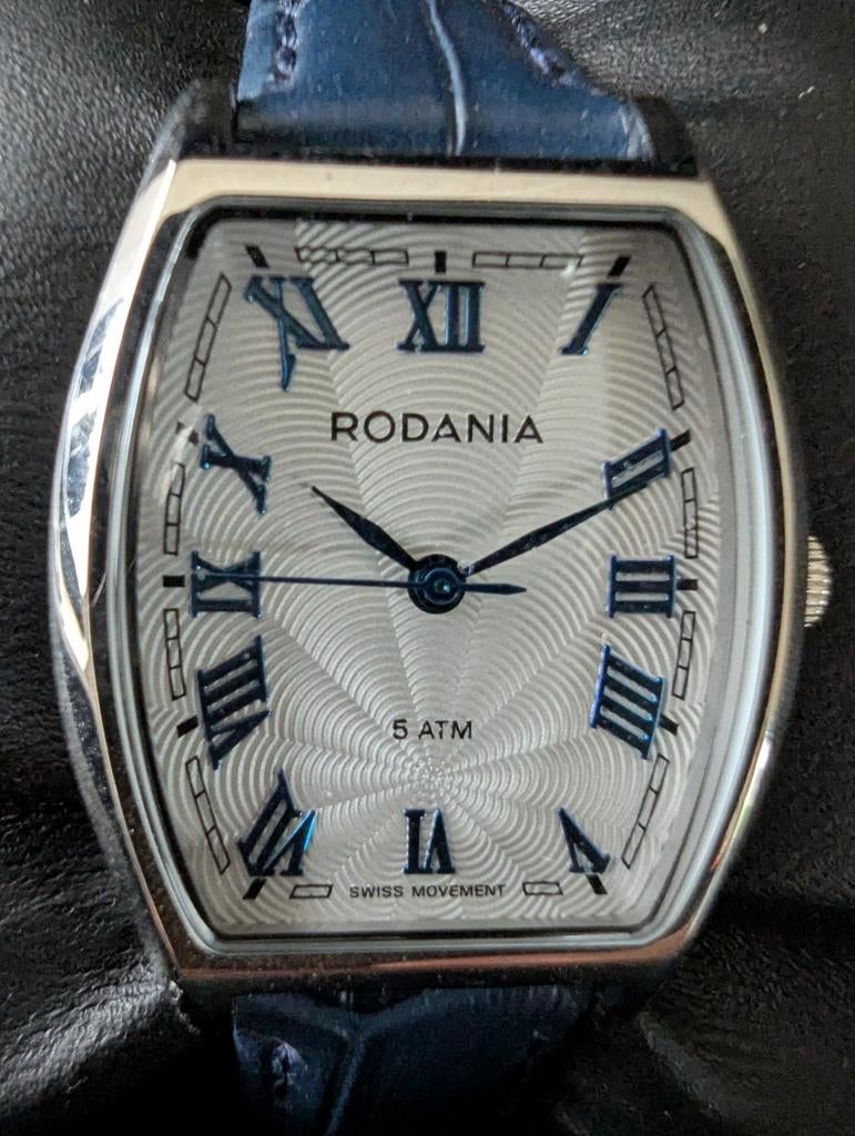Rodania dames horloge -  NIEUW !, Ophalen of Verzenden, Zo goed als nieuw, Leer, Overige merken