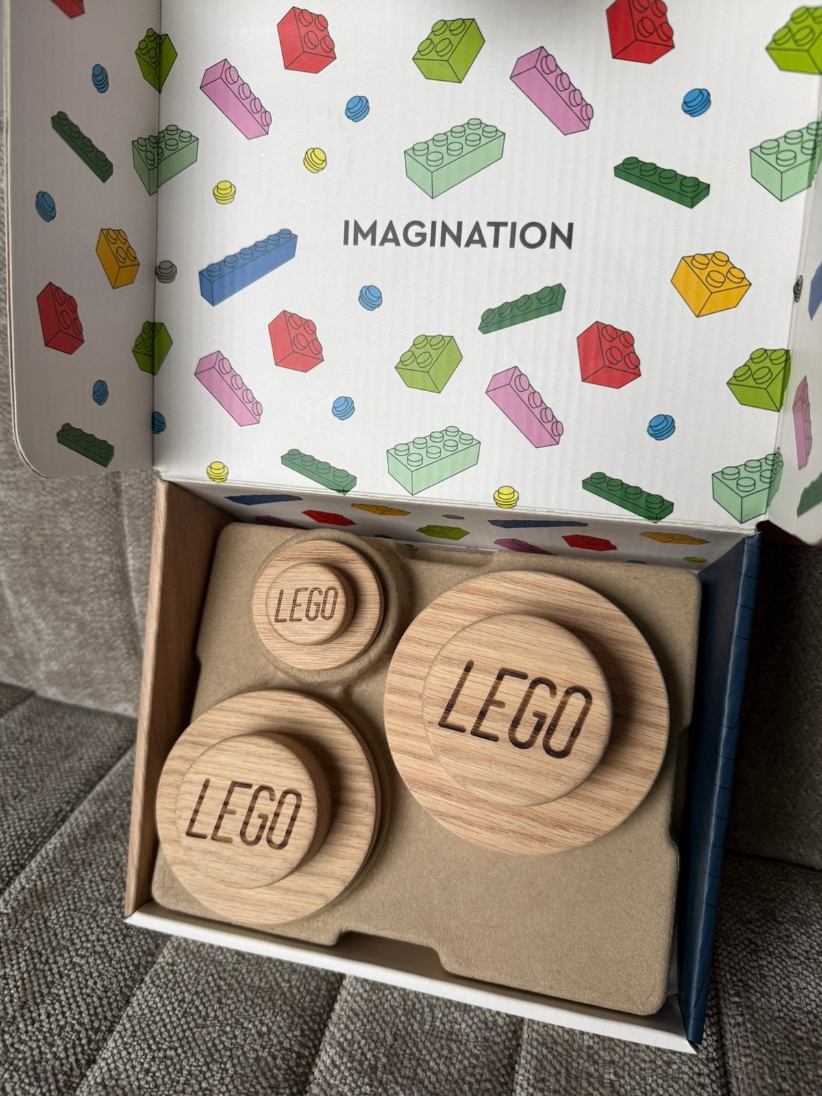 Lego kapstok wandhaken hout nieuw, Ophalen of Verzenden, Nieuw
