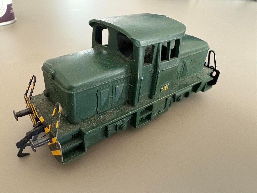 Fleischmann Locomotief 1306 - Groen, Gebruikt, Gebruikt, Fleischmann, Ophalen of Verzenden, Gelijkstroom