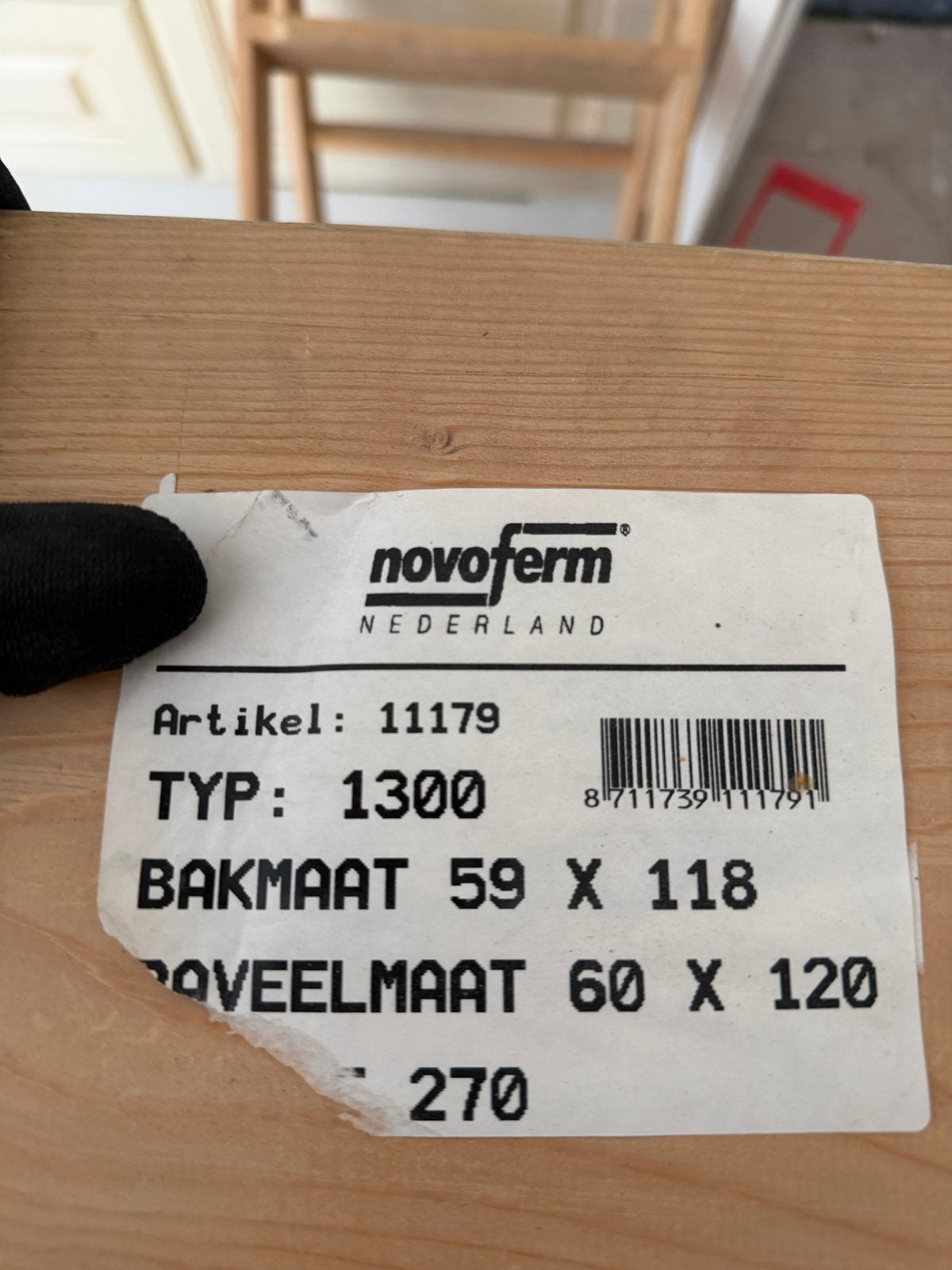Nieuwe Novoferm vlieringstrap - Bakmaat 59x118 cm, Doe-het-zelf en Verbouw, Ophalen, Trap, Nieuw, Opvouwbaar of Inschuifbaar