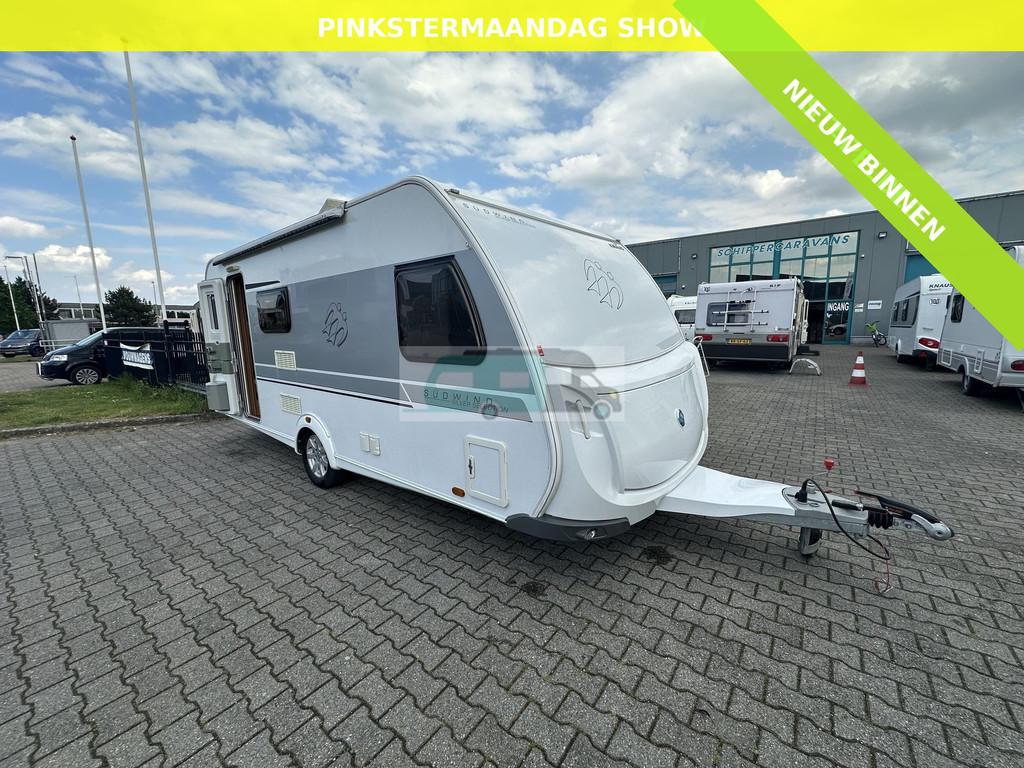 Knaus sudwind Silverline 500 FSK Stapelbed, mover, voortent,, Caravans en Kamperen, Caravans, Schokbreker, Bedrijf, Knaus, Tot en met 6