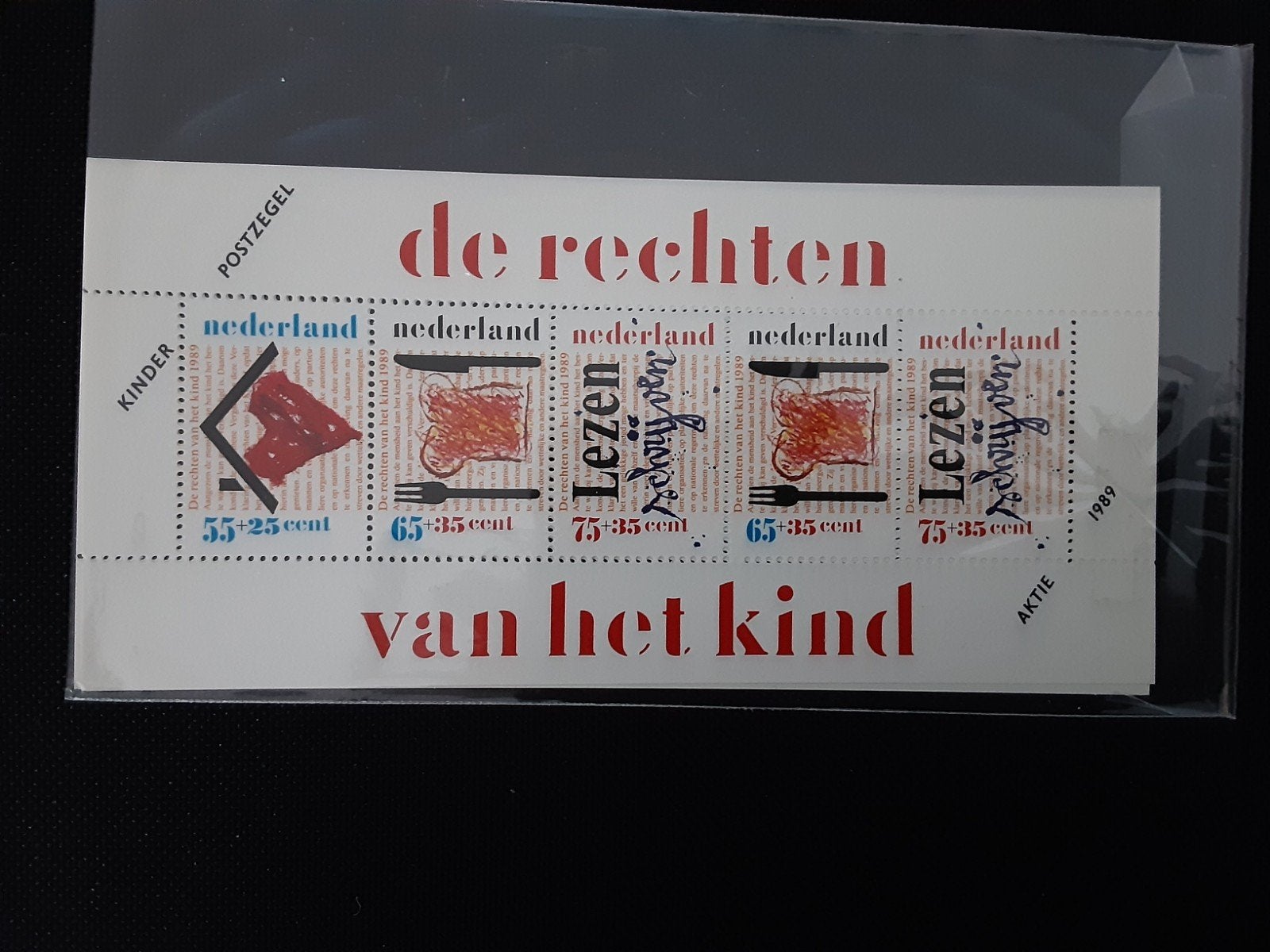 Kinderpostzegels 1989, Postzegels en Munten, Ophalen of Verzenden