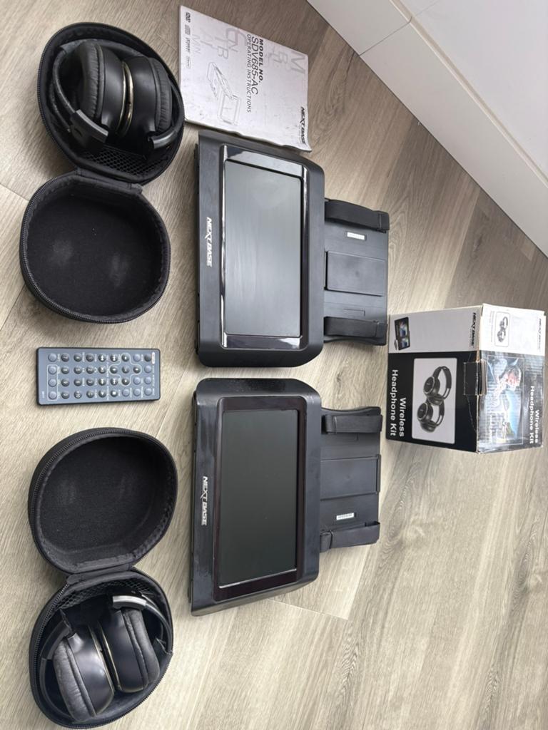 Nextbase SDV685-AC draagbare dvd-speler dubbel scherm, Gebruikt, Draagbaar, Ophalen of Verzenden, Overige merken