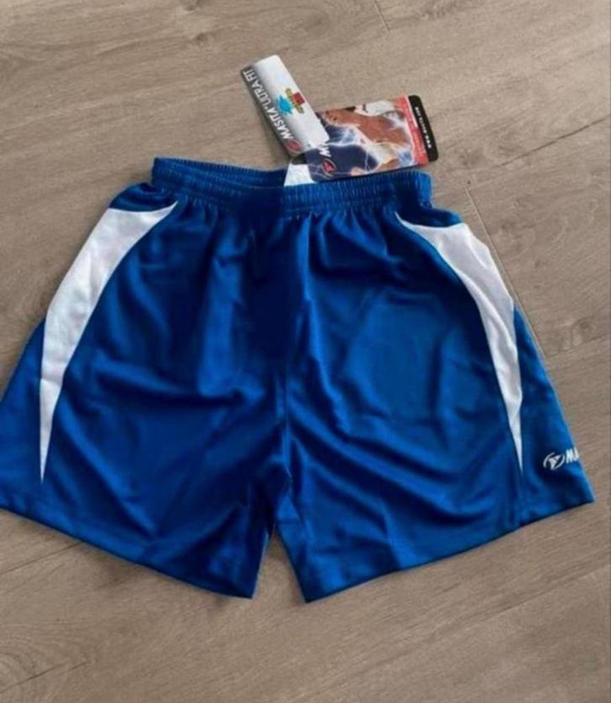 Masita blauw voetbalbroekje maat 164, Ophalen of Verzenden, Nieuw, Jongen of Meisje