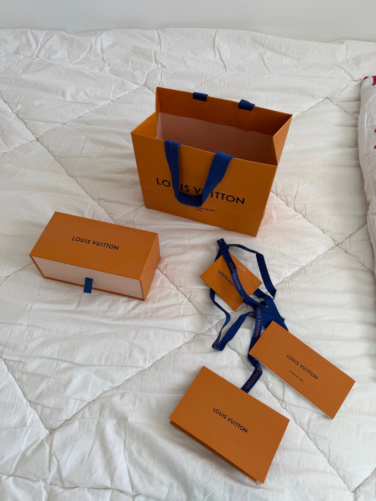 Louis Vuitton Zonnebril Heren Origineel met Bon Nieuw, Overige merken, Zonnebril, Bruin, Nieuw