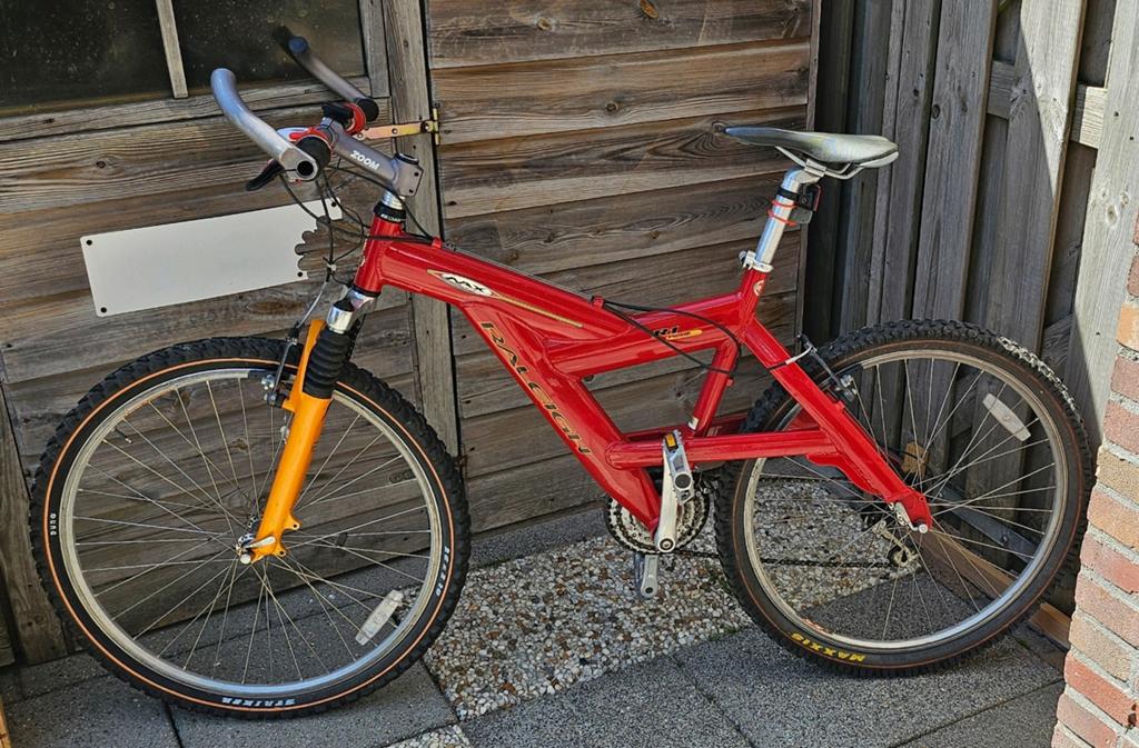 Te koop: Raleigh moutainbike, Gebruikt, Velgrem, Versnellingen, Raleigh