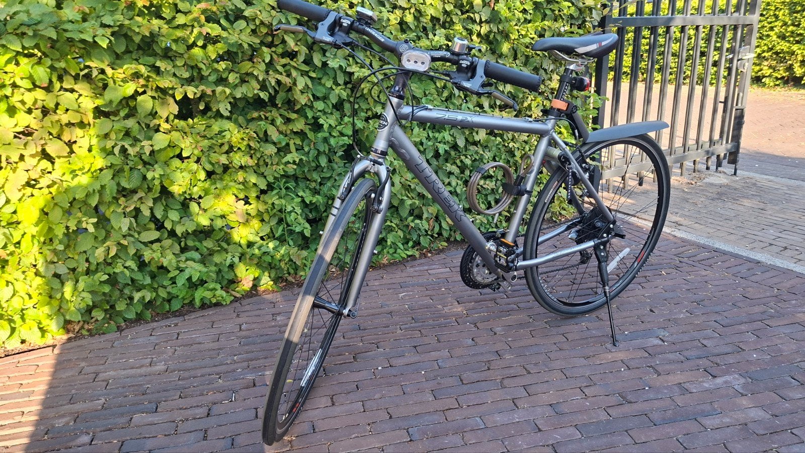 Trek 7500 FX Hybride Fiets - Zeer Goede Staat, Fietsen en Brommers, Fietsen | Heren | Sportfietsen en Toerfietsen, 28 inch, Velgrem