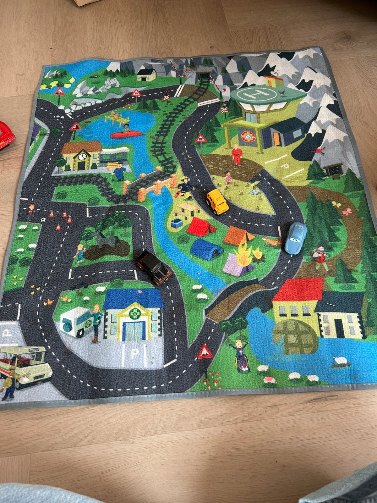 Speelmat voor autos., Ophalen, Gebruikt
