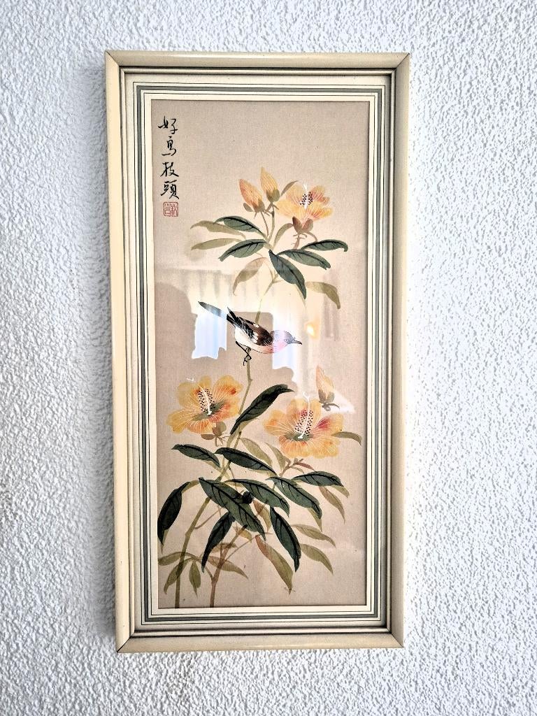 Chinees schilderijtje, Ophalen of Verzenden